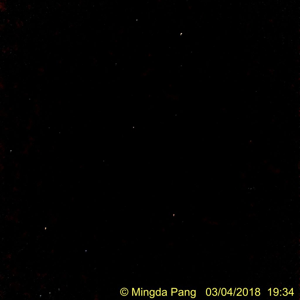 Mr. Pang picture of the night sky